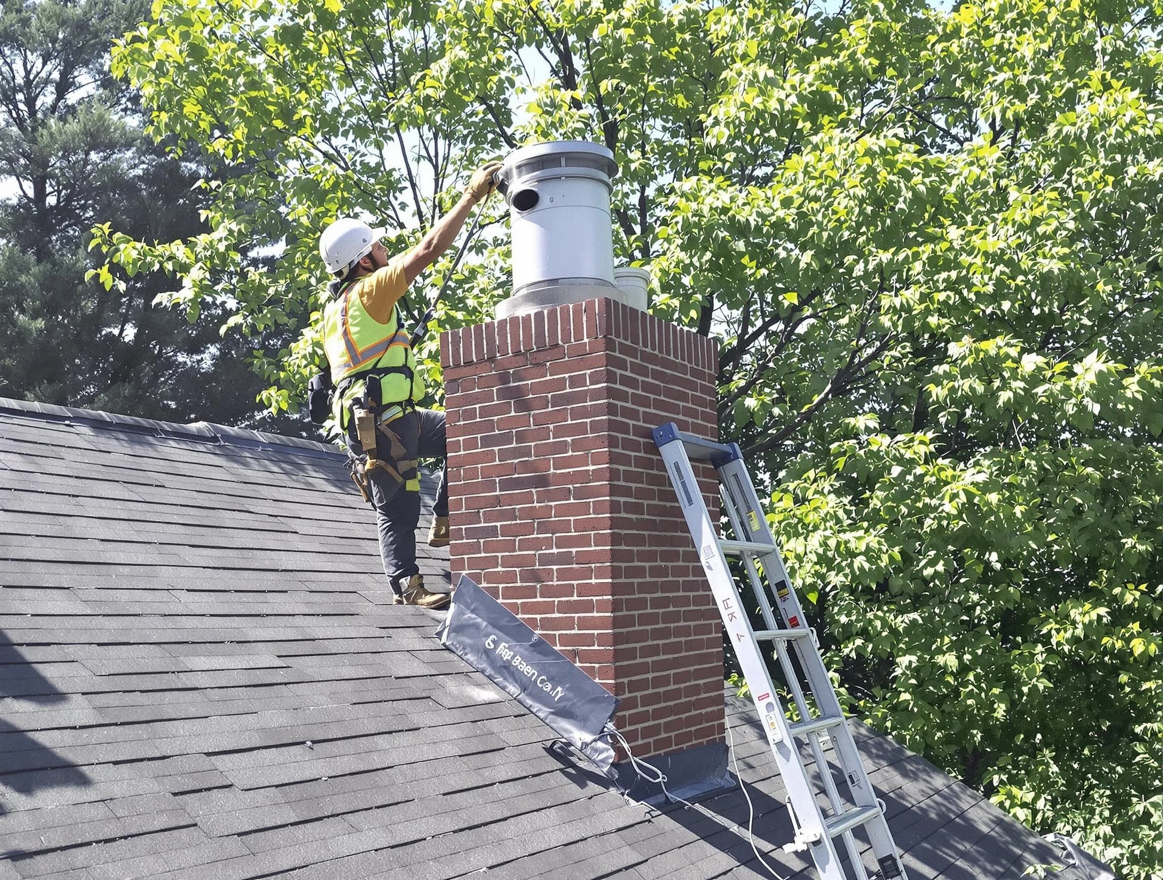 Chimney liner inspection by Springville Chimney Sweep in Springville, AL