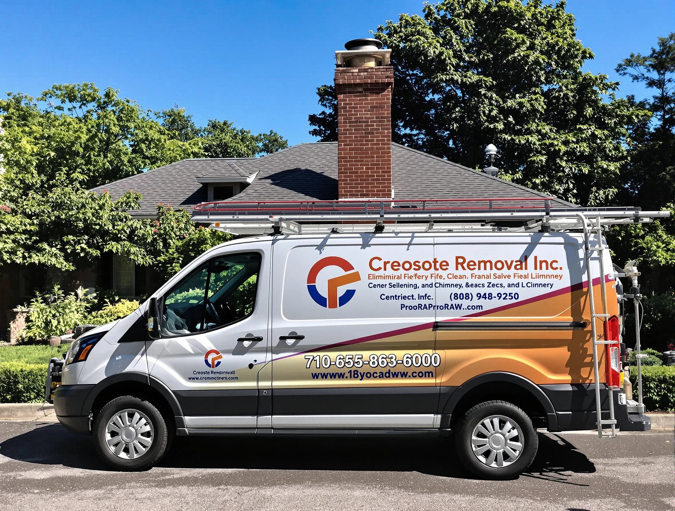 Springville Chimney Sweep technician removing creosote safely in Springville, AL